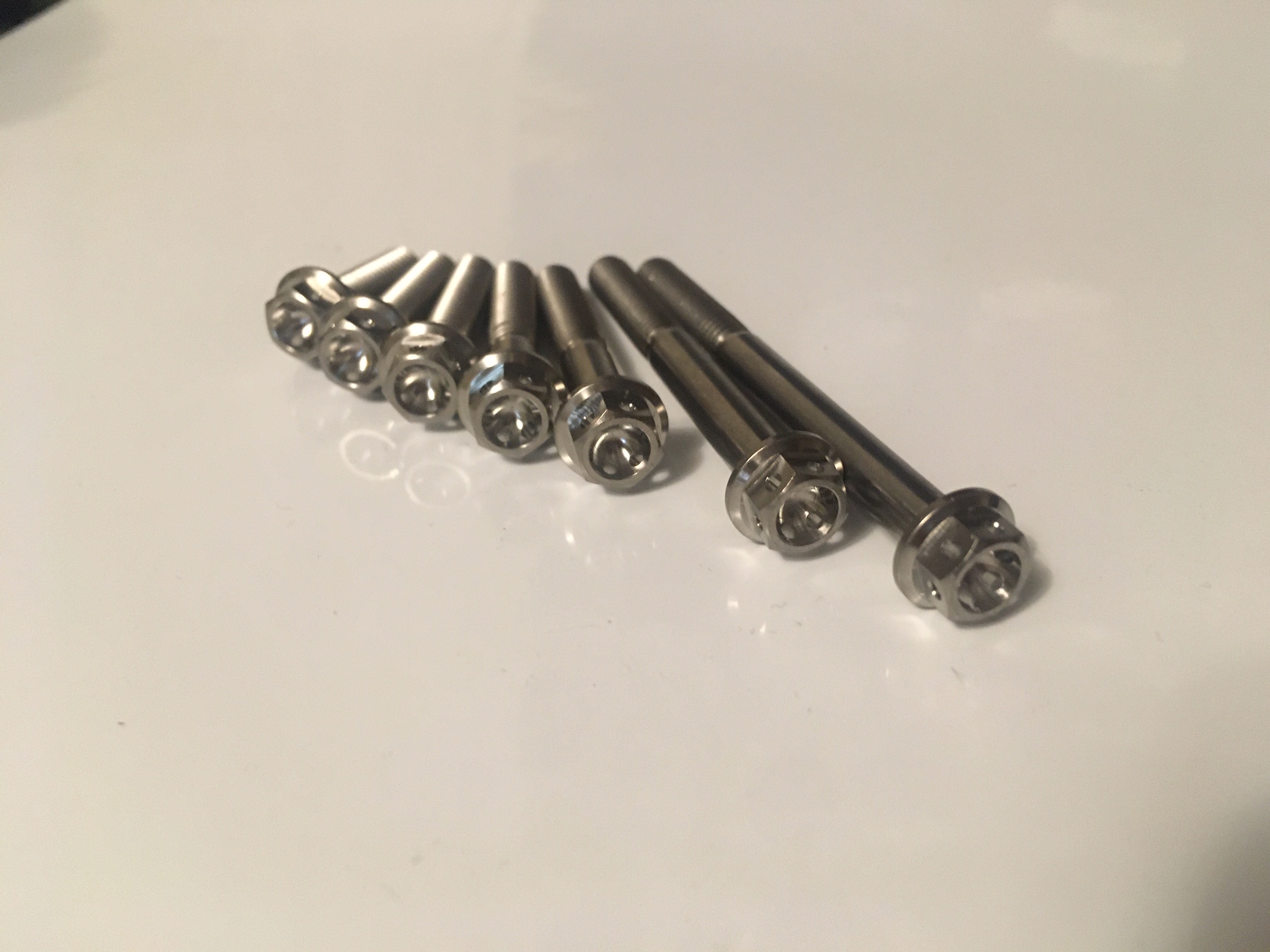 M6 X 20mm Titanium Button Head Bolts - Grade 5, Metric Pitch 1.0 - Jaybeebikerbits