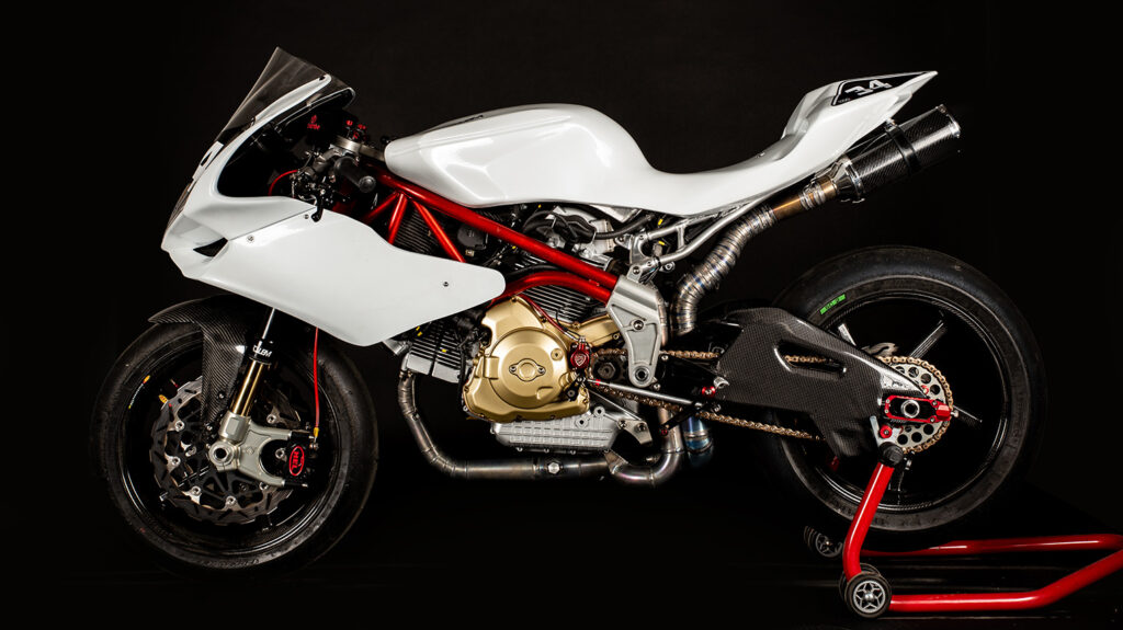 LBM 1100R - Ducati 2V Powered Track bike out of Netherlands